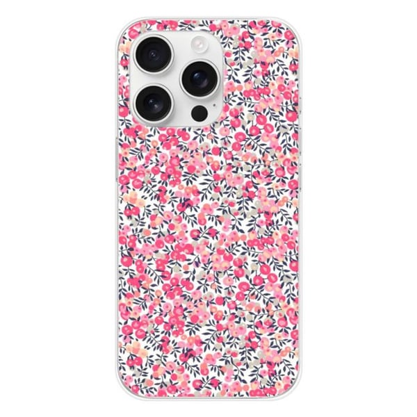 Tryckt silikonfodral kompatibelt Apple iPhone 16 Pro Liberty Wiltshire Rose