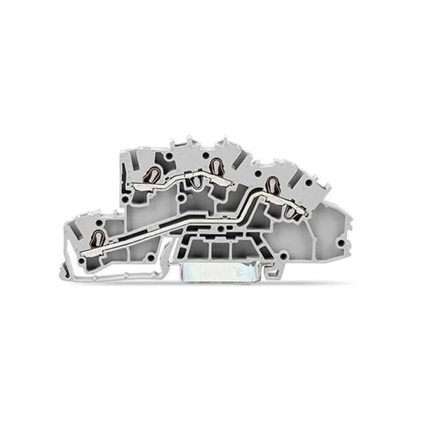 BORNE A ETAGE - L/L - Grå - Metall - Utomhusbruk - Sektioner 0,25 - 2,5 mm²