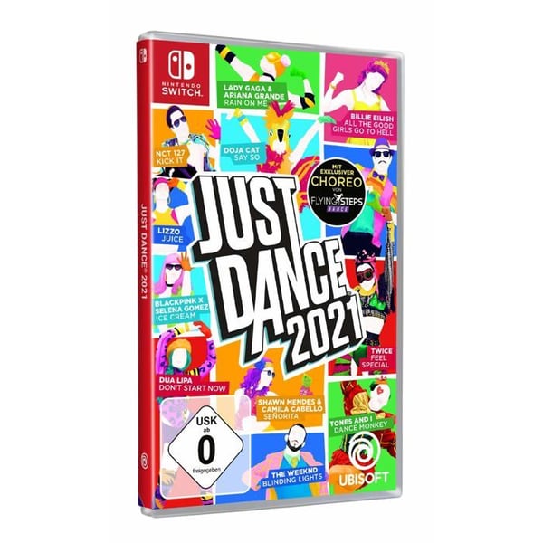 Dansspel Nintendo Switch - Ubisoft - Just Dance 2021 - Sweat-läge - Kooperativt läge - Just Dance Unlimited