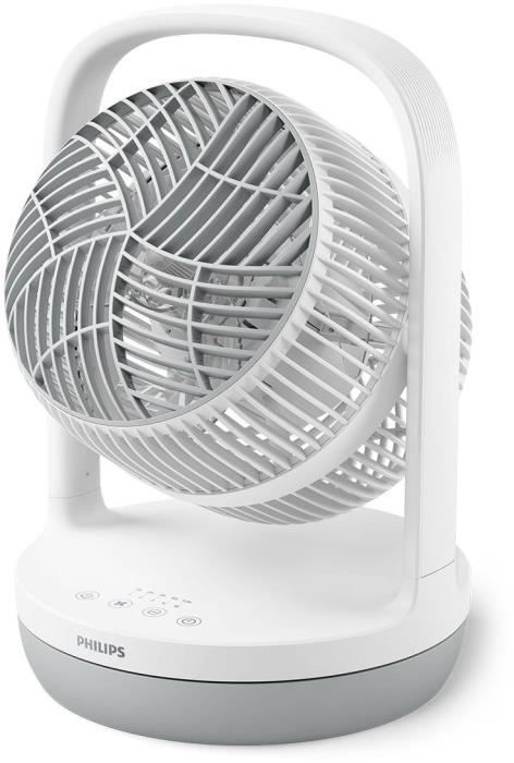 Fläkt - PHILIPS - CX2050/00 - Bordsläkt Serie 2000 - Luftrörelse på 738 m³/h - 23 db(A) - Vit