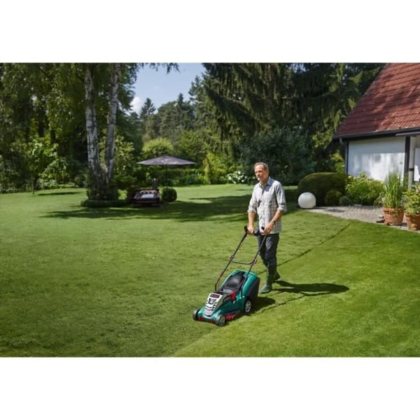 Erstatningskniv til Rotak 43 Li plæneklipper - BOSCH - Slibefunktion - Leveres med kniv - Grøn
