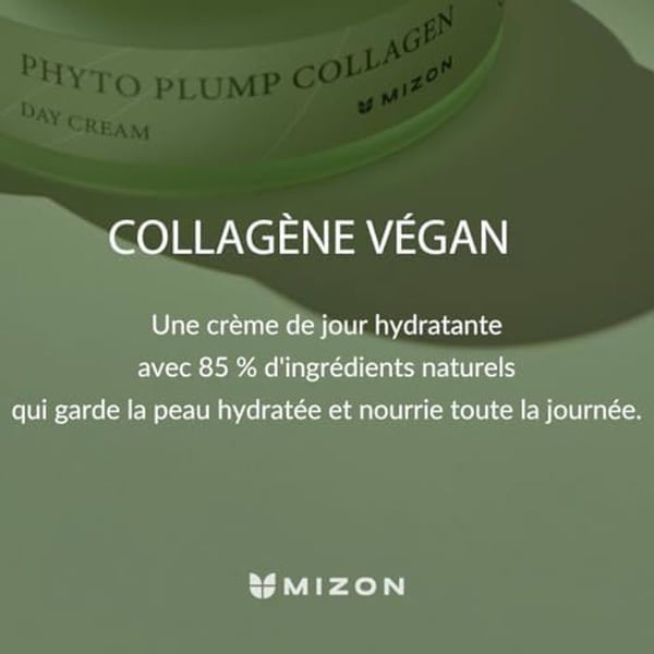Kräm för dagen - MIZON - PHYTO PLUMP COLLAGEN - Vegansk hydrering - Anti-aging - Lyster