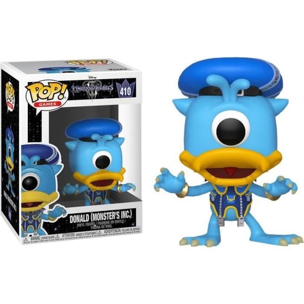 Funko Pop! Kingdom Hearts 3: Donald (Monsters Inc.)- USED