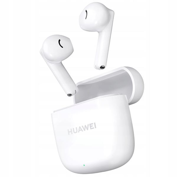 Trådlösa hörlurar - HUAWEI - Freebuds SE 2 - Vit - Batteritid 40h - Snabbladdning 10 min