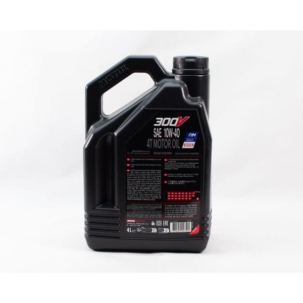 Motul 10W40 100% syntetisk 300V Factory Line 4-takts motorolja i 4L