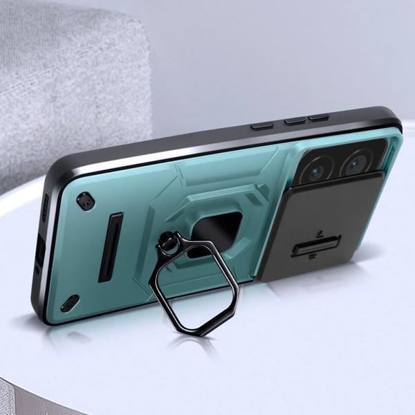 Coque - AVIZAR - Xiaomi 14 - Antichock - Glidande Kameraskydd - Rotationsring