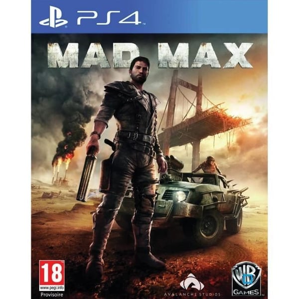 WARNER GAMES Mad Max PS4-spel Action Standard Enspelarläge