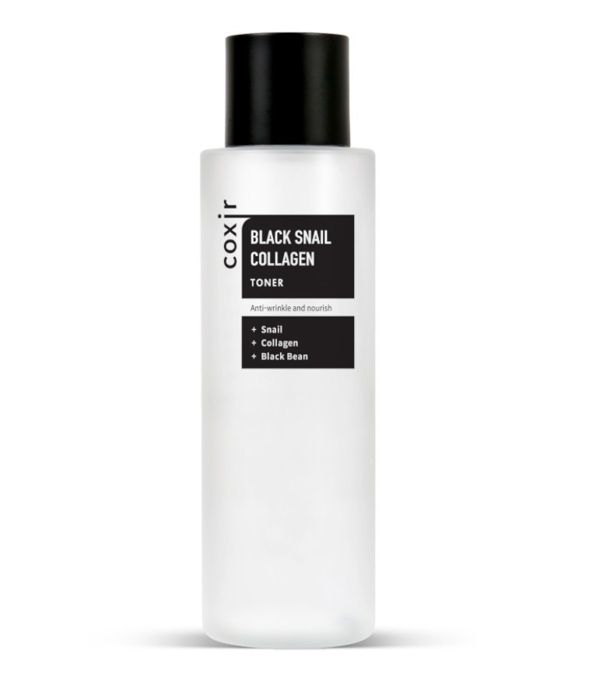Eau Tonique - COXIR BLACK SNAIL COLLAGEN - 150 ml - Alla hudtyper - Blandhud