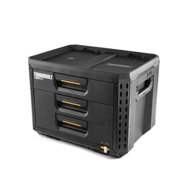 Boite XL 3 skuffer StackTech TOUGHBUILT TB-B1-D-70-3-BEA