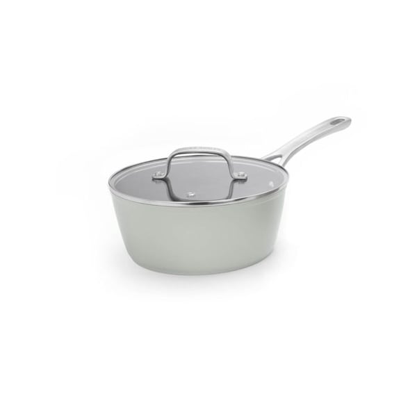 Non-stick gratängform 20 cm med glaslock Laura Ashley - Salvia blad - Induktionskompatibel av Pendeford