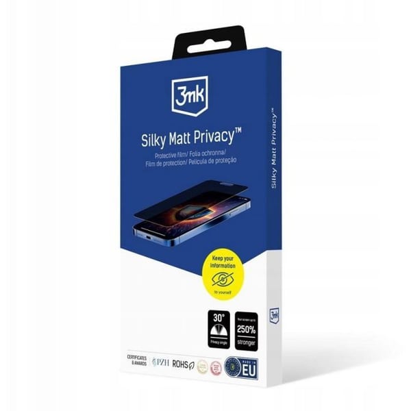 3mk Film til privatliv med silkeagtig overflade til Redmi Note 14 5G Global