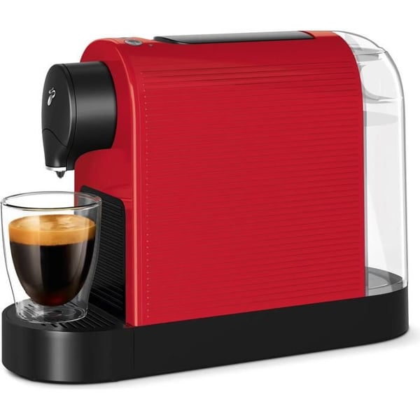 Kapselkaffemaskin - Tchibo - Cafissimo Pure Plus - Kompakt eco - Röd