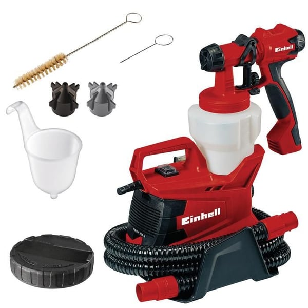 Einhell Elektrisk spraypistol TC-SY 700 S (700 W, Sprutning av lacker och lasyrer) Levereras med tillbehör