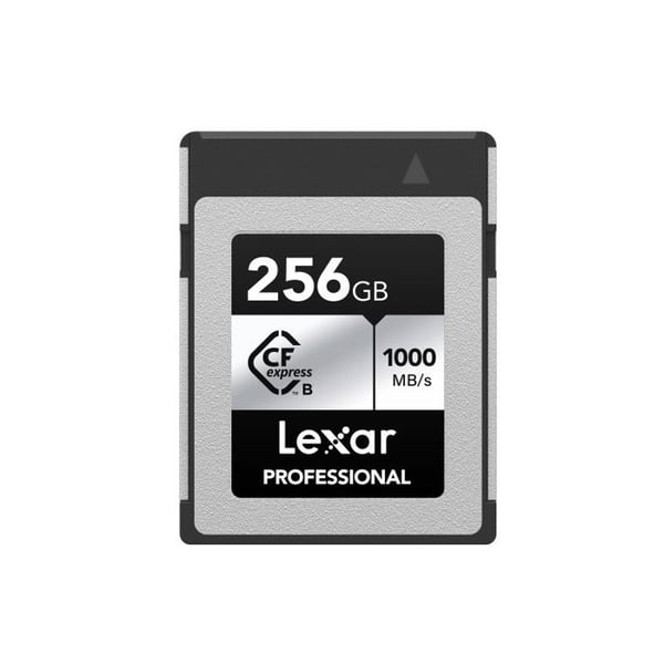 LEXAR Pro CFexpress 256 GB Typ B Kort Silver Series 1000R/600W Mo/s