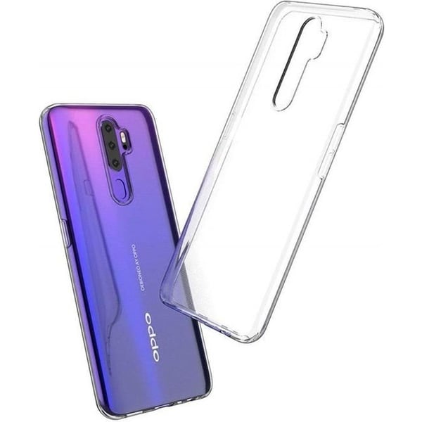 Transparent TPU-gelfodral för OPPO RENO A5 2020 - Ultratunt mjukt silikonskydd Phonillico®