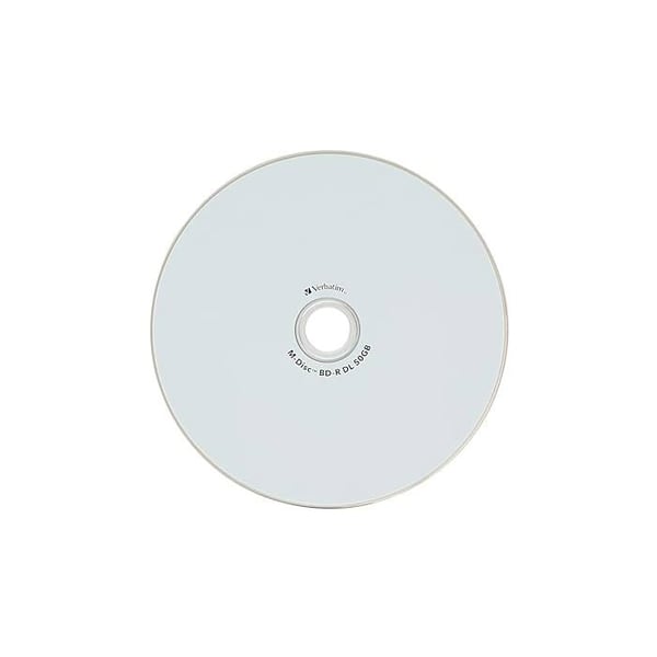 BD-R DL-skiva (M-Disc) - VERBATIM - M-Disc - 10 enheter - 50 Go - 6x tryckbar yta