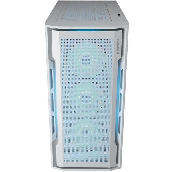 Datorchassi - COUGAR - Uniface RGB - Vit - ATX, mATX, mITX - 4x120mm ARGB