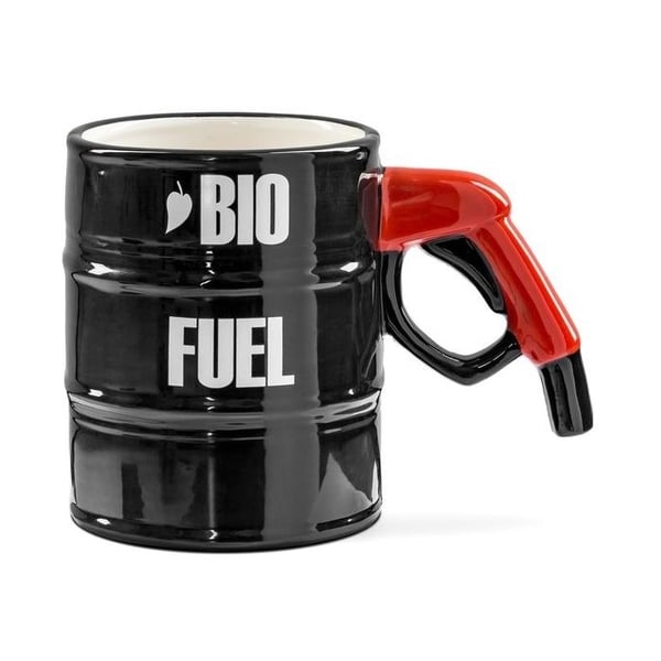 Barrel Mug med Bio Fuel Gas Pump Original Mugg