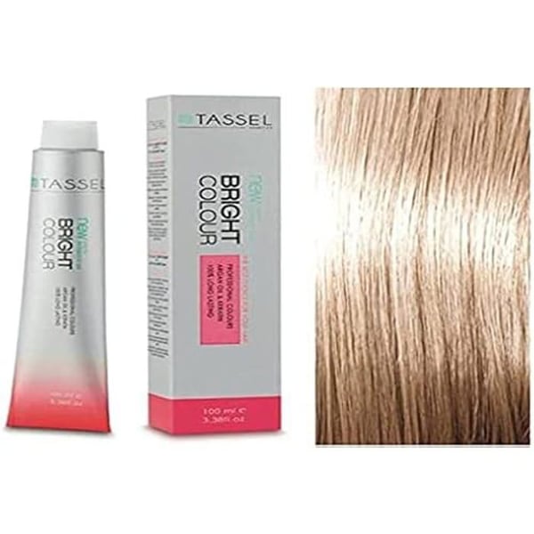 TASSEL Ljusblond Färg Nr 8 - 100 ml - Arganolja & Keratin, Utan ammoniak