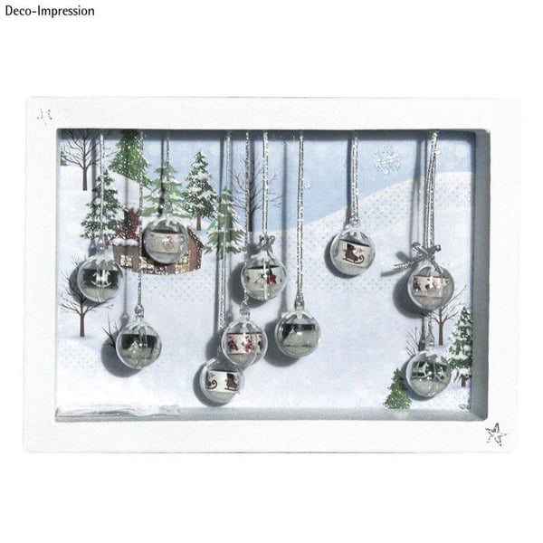 Dekorativ boll - RAYHER HOBBY - 3919537 - Transparent - Plast - Diameter 3cm