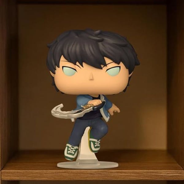 Figurine - Funko Pop! - Solo Leveling - Sung Jinwoo - 9,5 cm - Högkvalitetsvinyl - Sällsynt Chase-variant