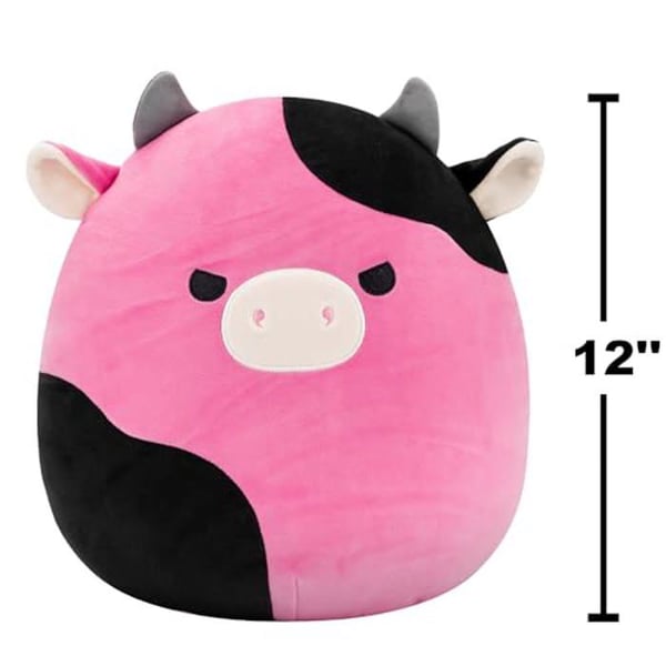 Plys - Jazwares - Pollyanna Ko - 30 cm - Ultra Blød - Officiel Squishmallows