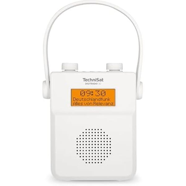 Duschradio - TECHNISAT - DIGITRADIO 30 - Vattentålig IPX5 - Bluetooth - Uppladdningsbart batteri