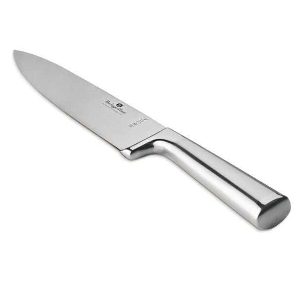Sæt af knive i rustfrit stål i en træblok 7 stk.