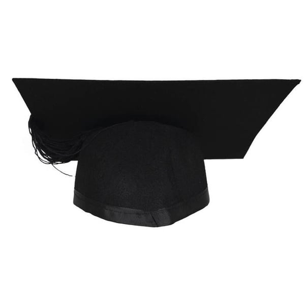 Hatt av filt student - PTIT CLOWN - Svart - Diameter 59 cm - Vuxen - Utomhus
