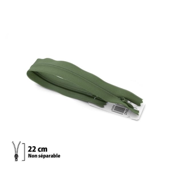 Dragkedja Z41 - osynlig 4mm - 22 cm - 7141774022