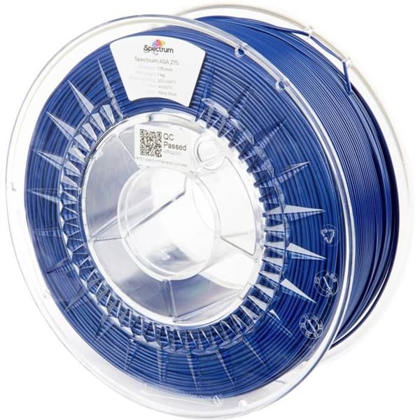 Spectrum Filaments 80306 ASA 275 NAVY BLUE Filament ASA är stötsäker, väderbeständig, UV-beständig