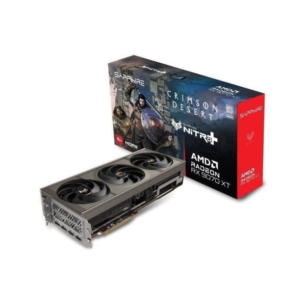 Grafikkort Sapphire Radeon RX 9070 XT NITRO+ OC 16GB GDDR6 Crimson Desert