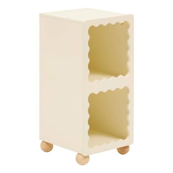 Förvaringsmöbel 2 fack "Bouli" beige Atmosphera for Kids