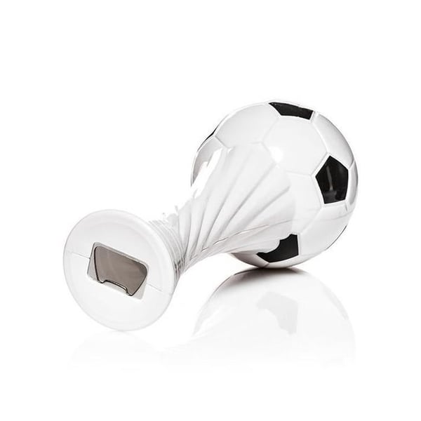 Fotbollsboll trofé flasköppnare supporter skallra flasköppnare