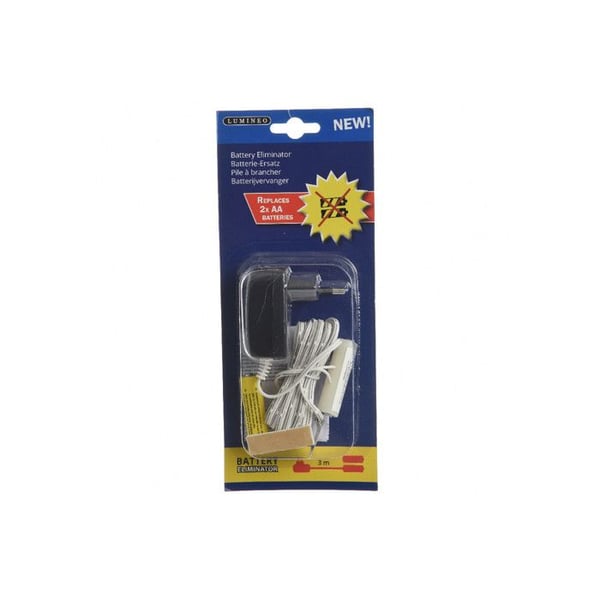 PROLONGER C/BATT. 3MT SVART