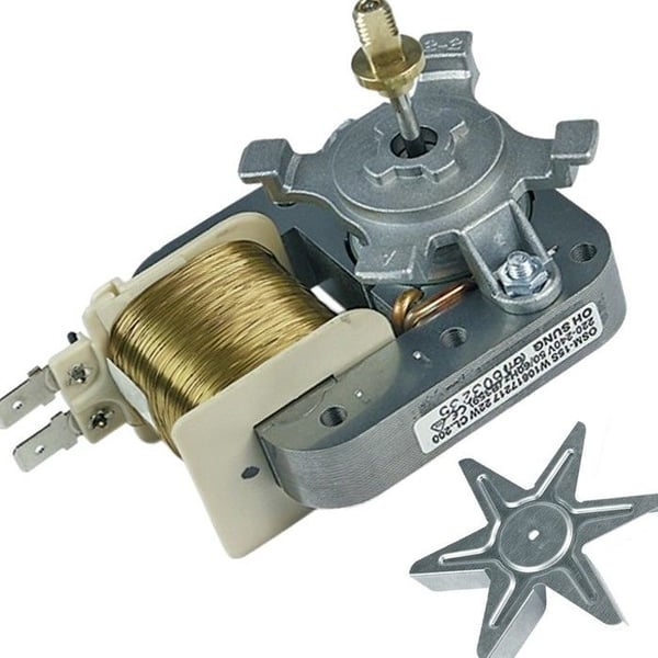 Fläktmotor - Ugn, spis - WHIRLPOOL, BAUKNECHT, ARISTON HOTPOINT, IGNIS (17910)