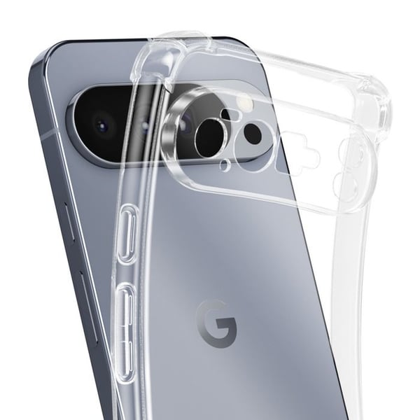 Skal - MAYAXESS - Google Pixel 10 Pro XL - Silikon - Transparent - Stötsäker