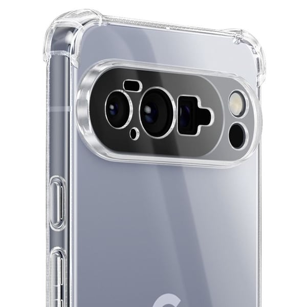 Skal - MAYAXESS - Google Pixel 10 Pro XL - Silikon - Transparent - Stötsäker