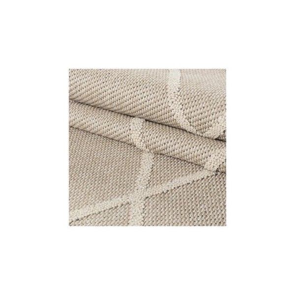 Matta Balkonger Kök Terrasser Utomhus Inomhus Bohemisk Beige (Dimension: 160x230 cm)