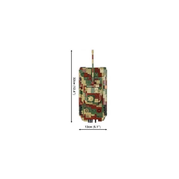 Bygglek - COBI - Pz.Kpfw. V Panther Ausf. A - Kamouflage - 1152 delar - 1 tankfigur