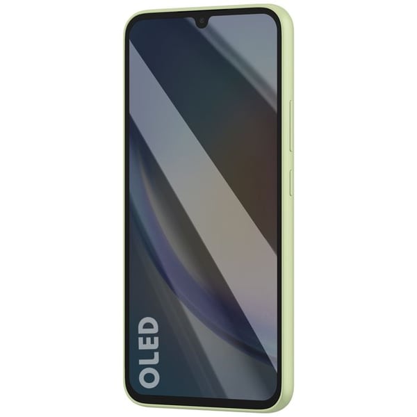 Komplett Soft OLED Ersättningsskärm för Galaxy A34 5G med Grön Citronram