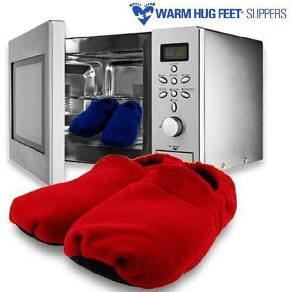 Mikrovågsugn Warm Hug Feet Tofflor