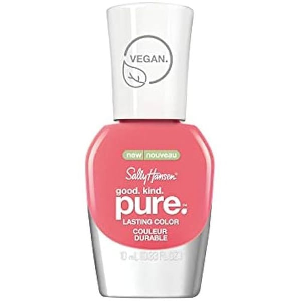 Nagellack - SALLY HANSEN - Good Kind Pure - 270 CORAL CALM - Snabbtorkande - Hållbar färg
