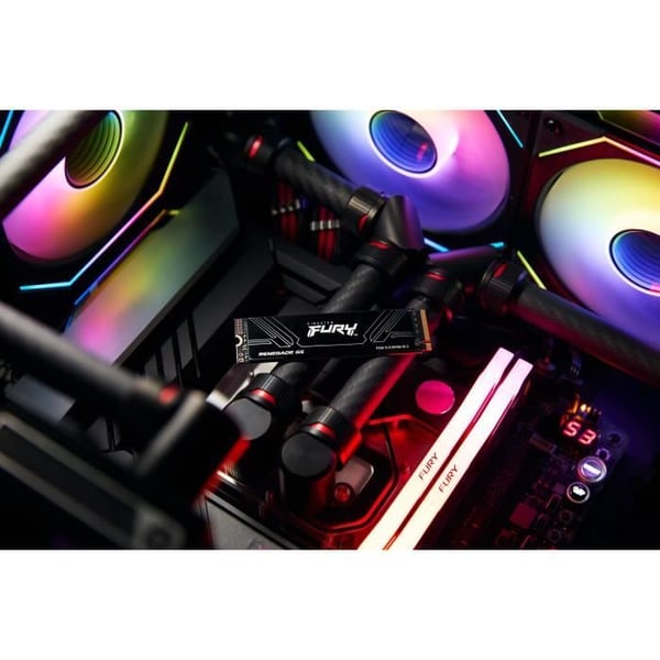 KINGSTON - FURY Renegade G5 - Intern SSD - 1 To - M.2 2280 - PCI Express 5.0 x4 (NVMe) - Læsning op til 10 000 Mo/s
