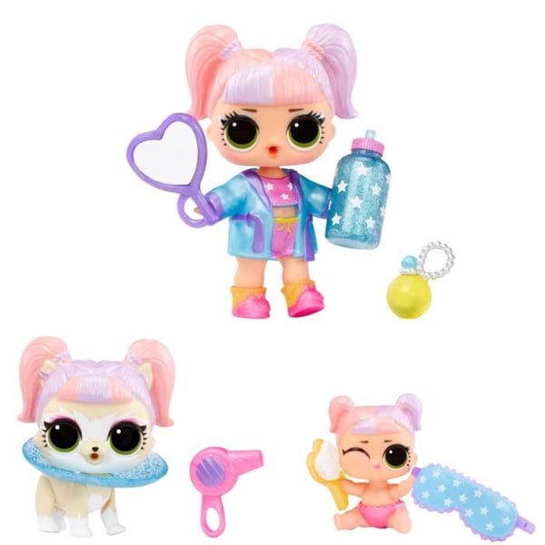 L.O.L. Surprise Bubble Surprise Deluxe - Stort format - 3 figurer + tillbehör