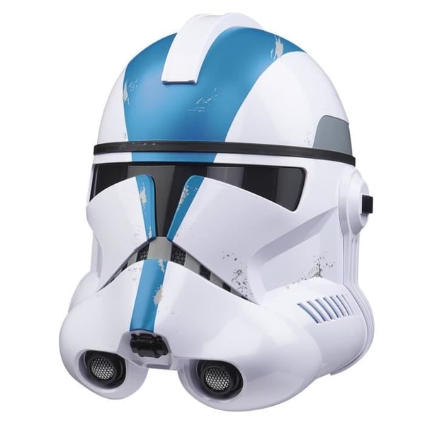 Premium elektronisk klon soldat hjälm 501:a legionen, cosplay artikel, från 14 år, Star Wars The Black Series