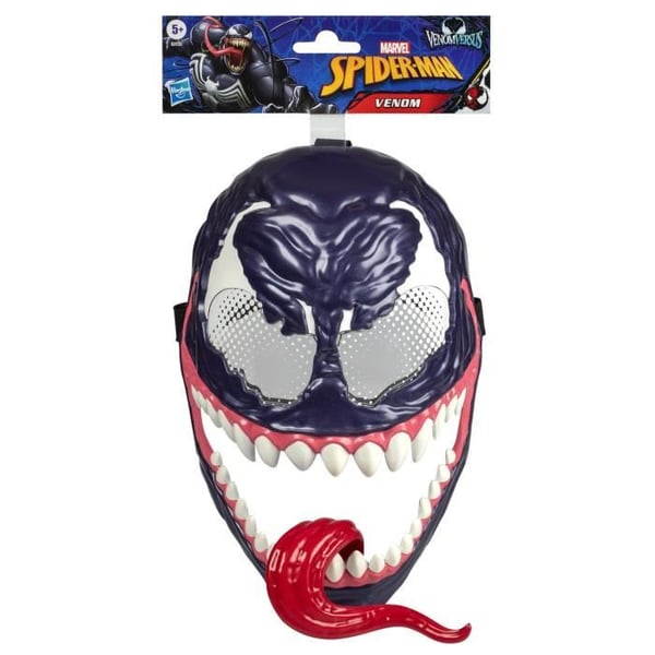 Venom-mask, superhjälteutklädnad för barn, Marvel Spider-Man VenomVersus, från 5 år