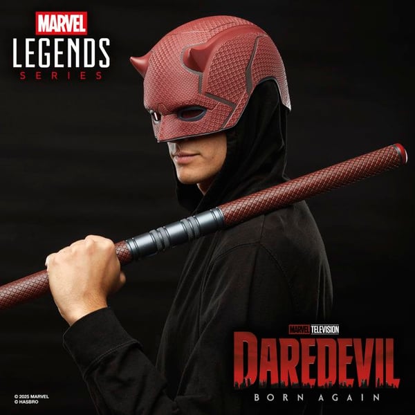 Premium cosplay-hjälm av Daredevil, Marvel Legends Series, Från 14 år