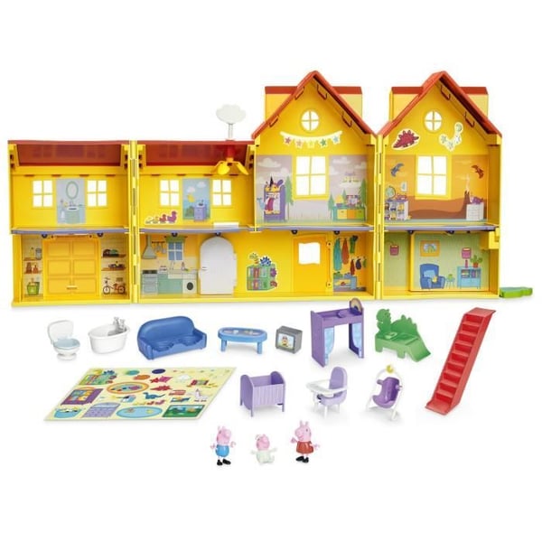 Peppa Pig Den store familiefar, sæt med Evie til piger og drenge, fra 3 år.