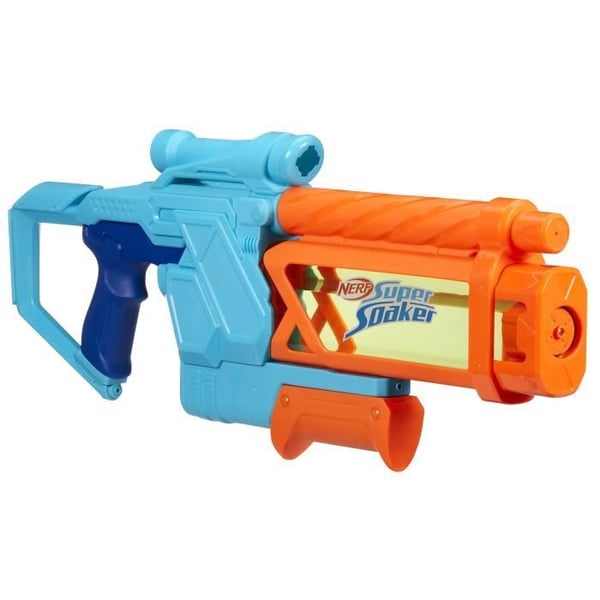 Nerf Vandpistol Mega Dunk-Fill, nem øjeblikkelig opfyldning, 1L tank, Nerf Super Soaker, fra 6 år.